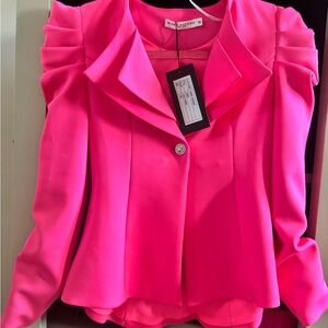 Kids Pink Blazer Set